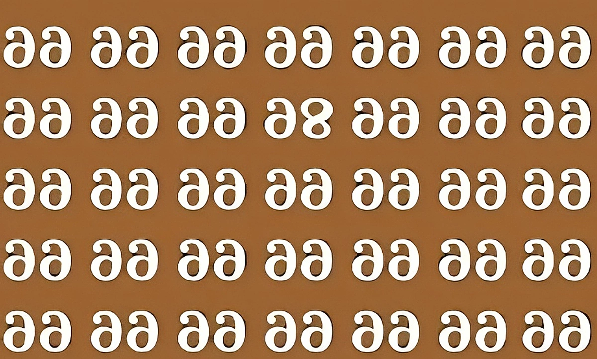 Đố bạn tìm số 98 giữa hàng loạt số 99