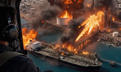 Ông Trump đăng video AI đảo Kharg của Iran 'nổ tung'