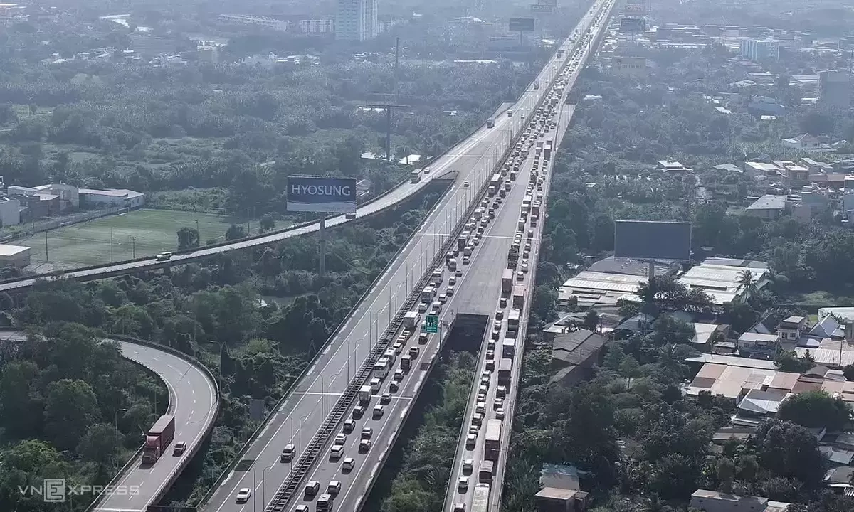 Cao tốc Long Thành - Dầu Giây ưu tiên hai chiều cho xe từ Đồng Nai về TP HCM ngày 2/9