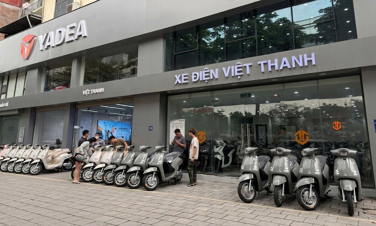 Chiến lược bán lẻ xe máy điện đa kênh của Yadea Việt Thanh