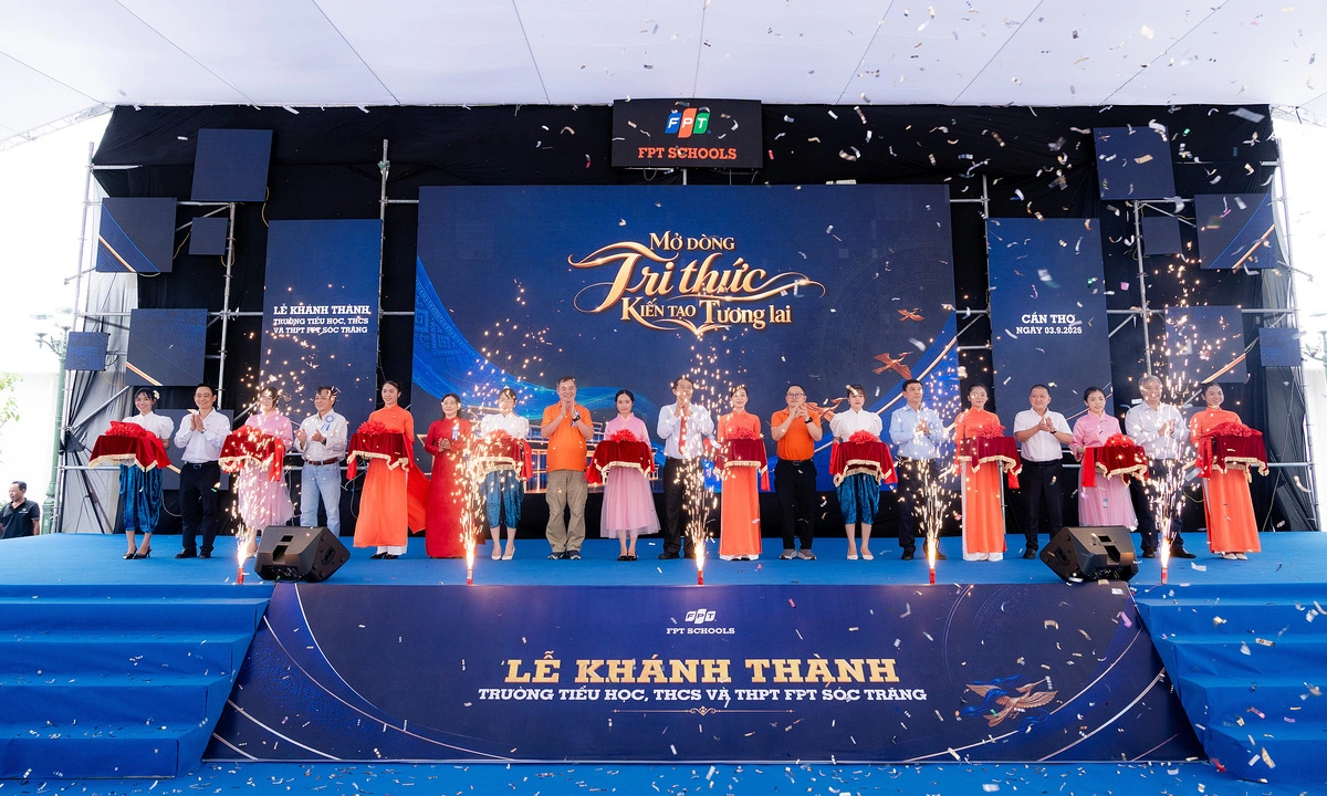 FPT khánh thành trường phổ thông liên cấp tại Cần Thơ