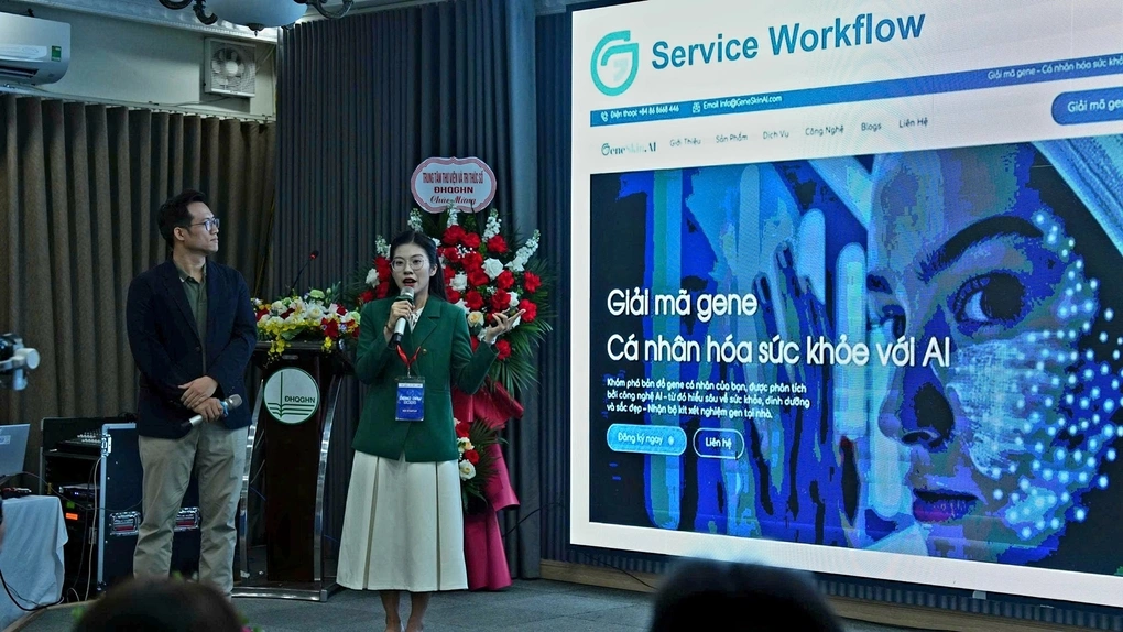 Một dự án trong RND to Startup 2025. Ảnh: ĐHQGHN