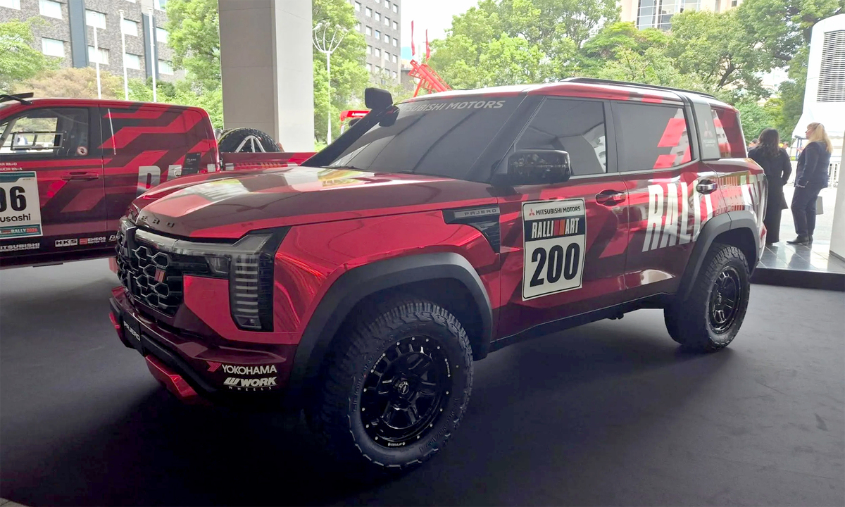 Mitsubishi Pajero Rally Concept - kế thừa huyền thoại đua đường trường