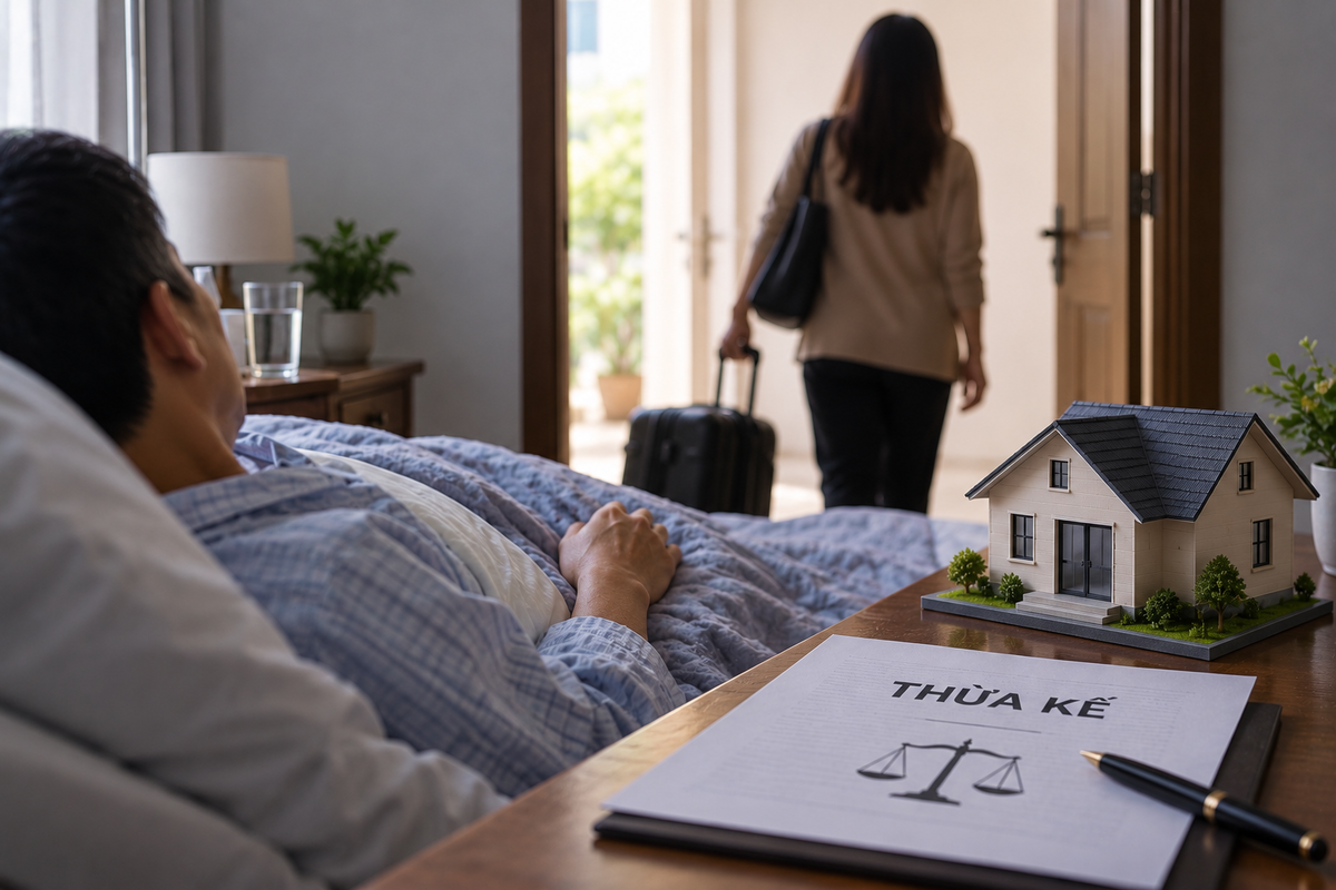 Vợ bỏ đi từ lâu, có được thừa kế tài sản khi chồng qua đời?