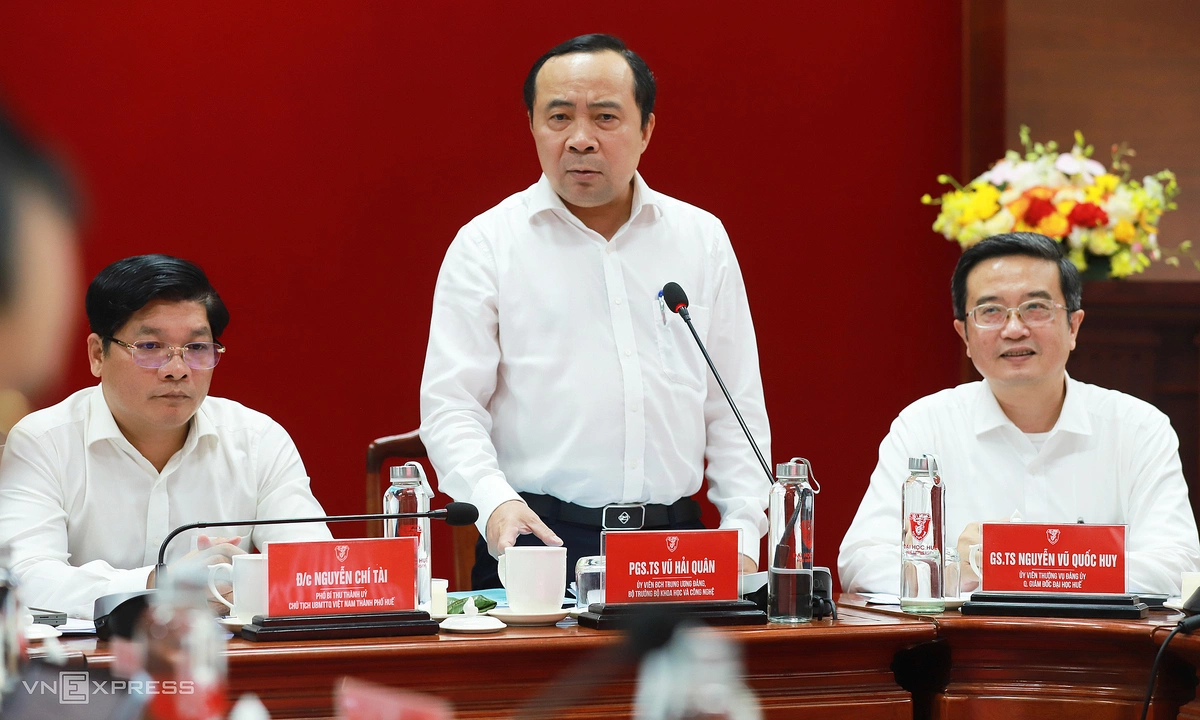 'Đại học Huế tập trung nghiên cứu, hướng tới sản phẩm có khả năng ứng dụng'