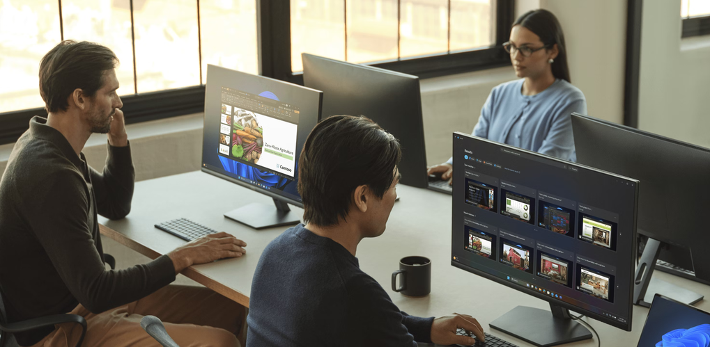 Microsoft 365 Copilot Business được định vị là lớp bảo mật tích hợp vào công việc hàng ngày. Ảnh: Tech Data
