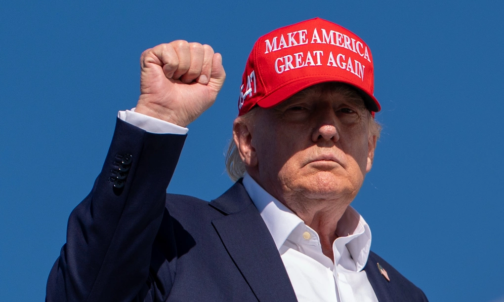 Tổng thống Mỹ Donald Trump tại Morristown, New Jersey hôm 7/9. Ảnh: AP