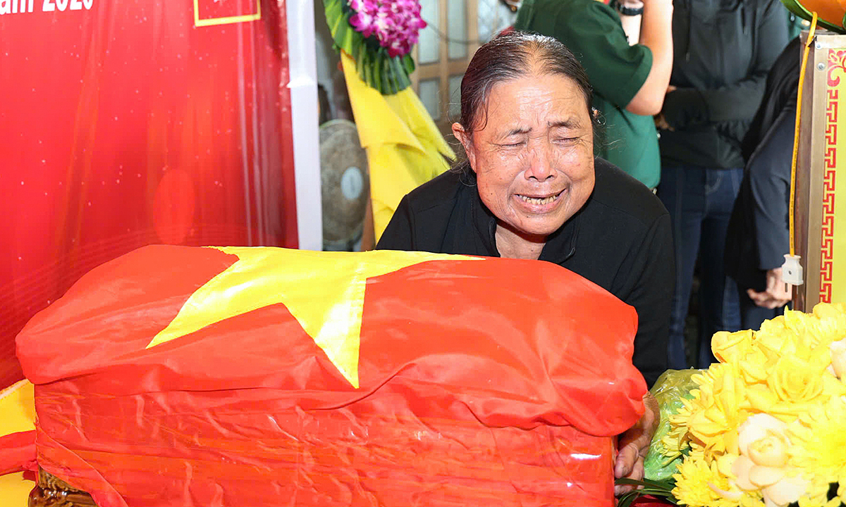 Widow welcomes husband’s remains home after nearly 50 years