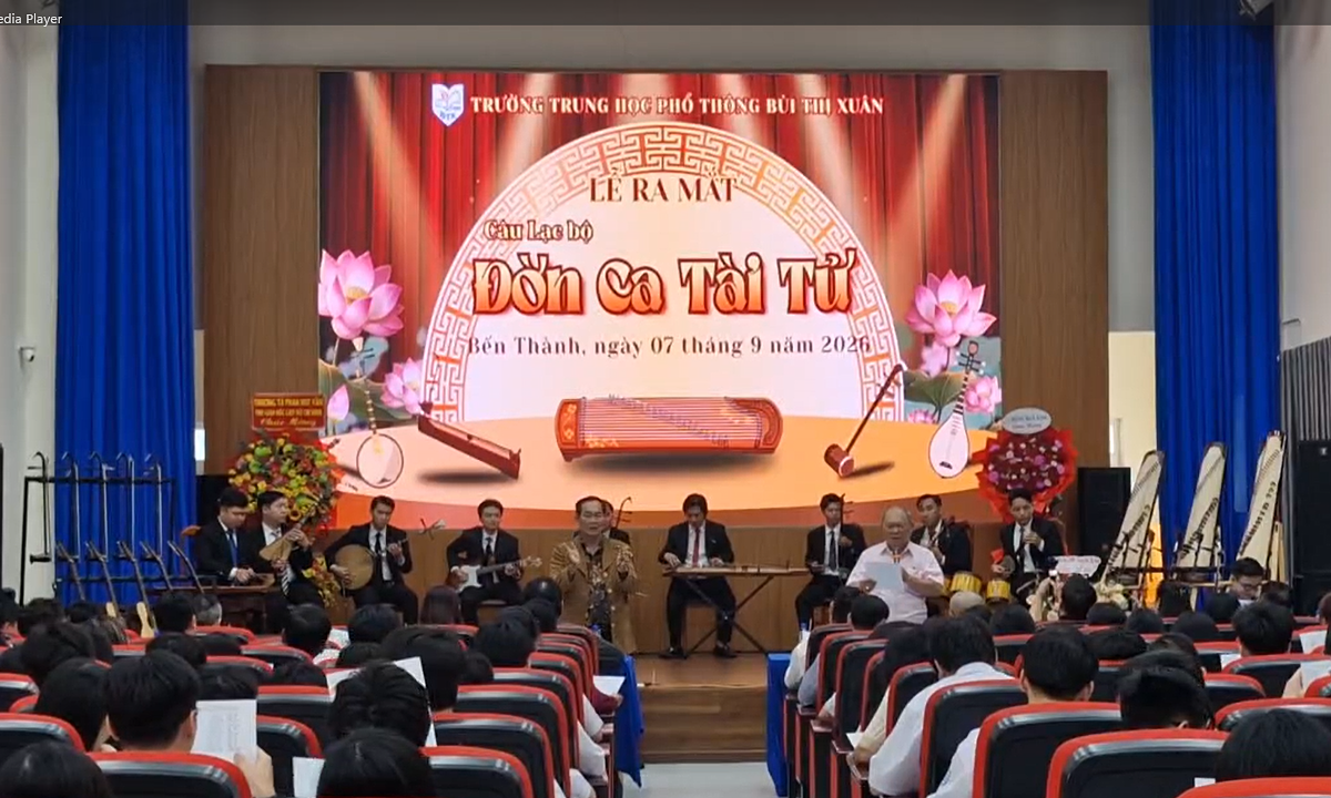 Trường học dạy đờn ca tài tử miễn phí