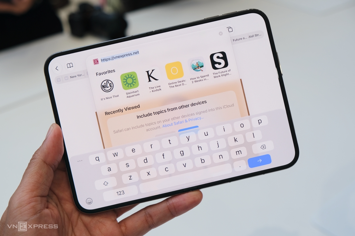 iPhone Duo - Điện thoại gập đầu tiên của Apple