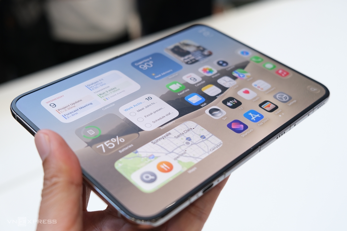 iPhone Duo - Điện thoại gập đầu tiên của Apple