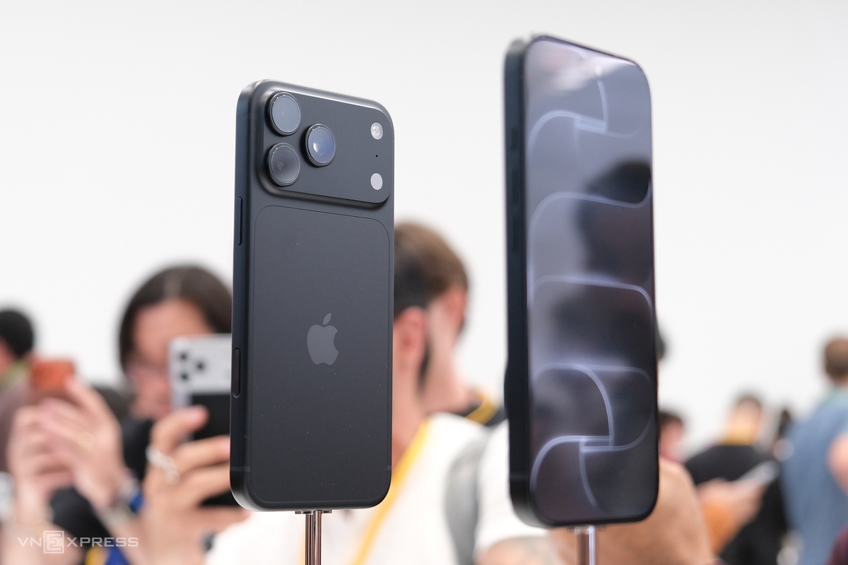 Hệ thống tản nhiệt buồng hơi trên iPhone 18 Pro Max màu đen