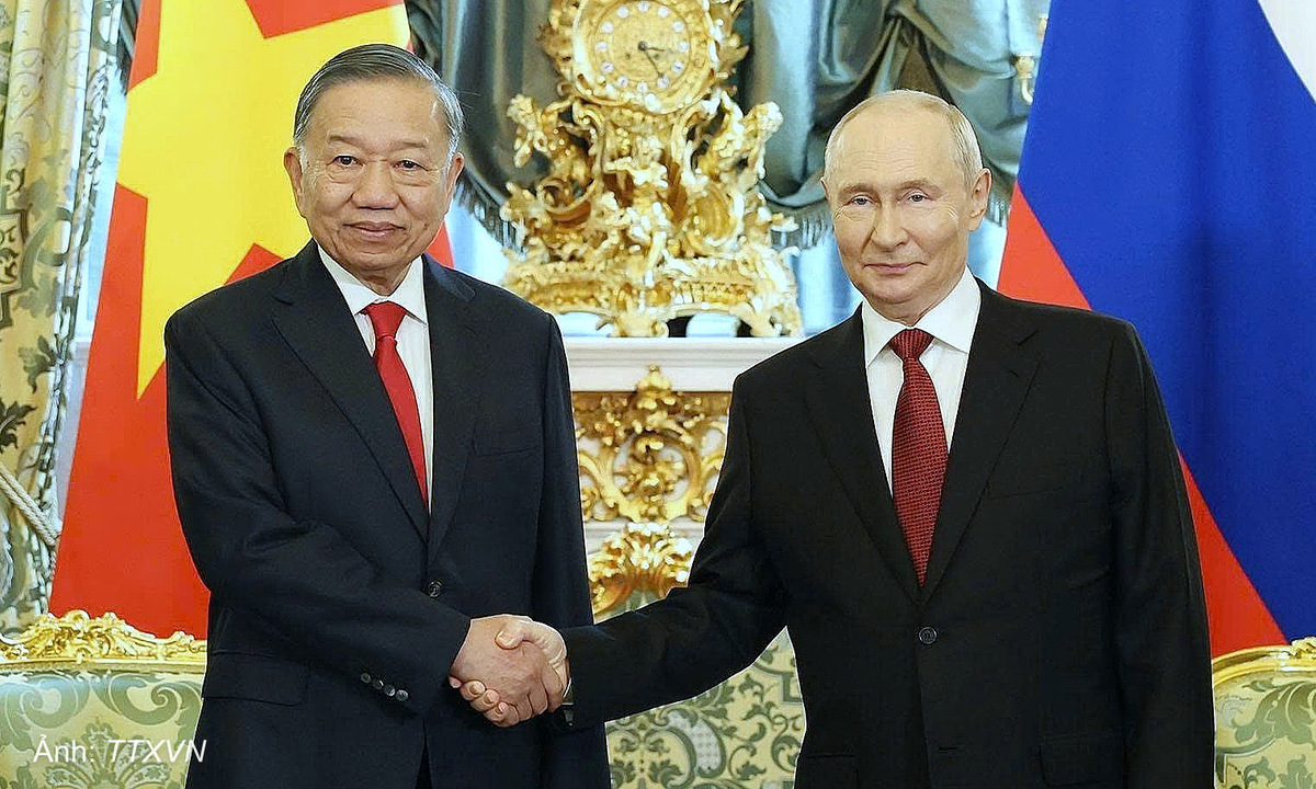 Tổng Bí thư, Chủ tịch nước Tô Lâm hội đàm với Tổng thống Nga Putin