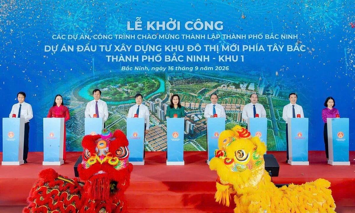 Vingroup khởi công dự án khu đô thị 270 ha tại Bắc Ninh
