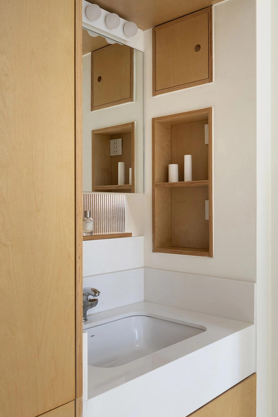 Căn hộ 56 m2 thiết kế không có phòng khách