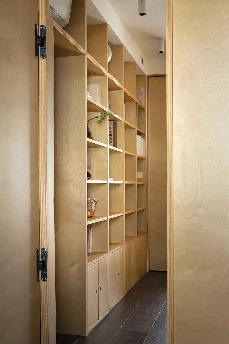 Căn hộ 56 m2 thiết kế không có phòng khách