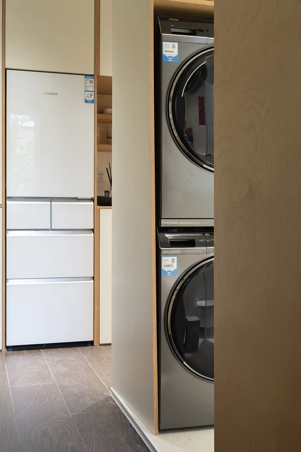 Căn hộ 56 m2 thiết kế không có phòng khách