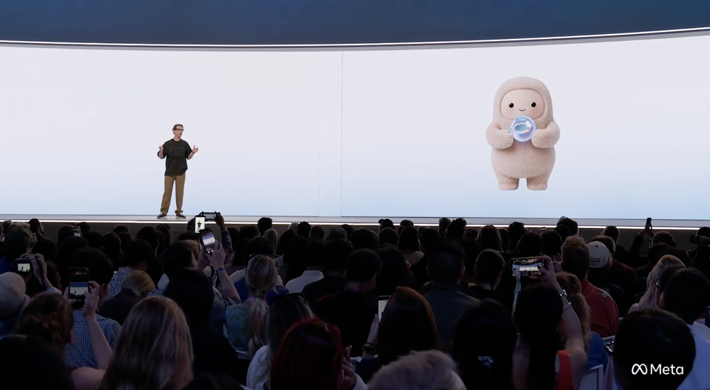Mark Zuckerberg tại sự kiện Meta Connect 2026 ngày 23/9 ở Menlo Park, California. Ảnh: Meta