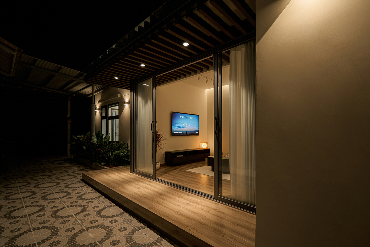 Nhà 50 m2 trong khuôn viên chung của gia đình nhiều thế hệ