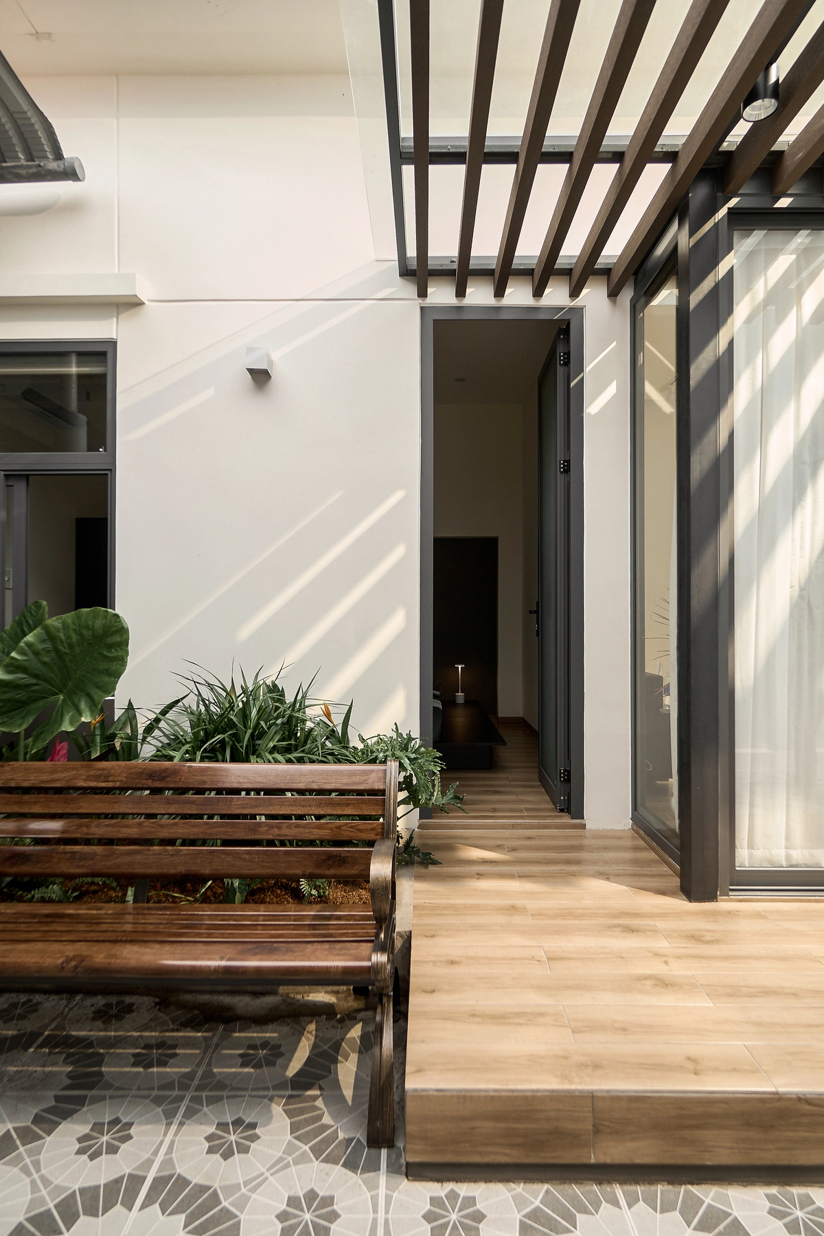 Nhà 50 m2 trong khuôn viên chung của gia đình nhiều thế hệ