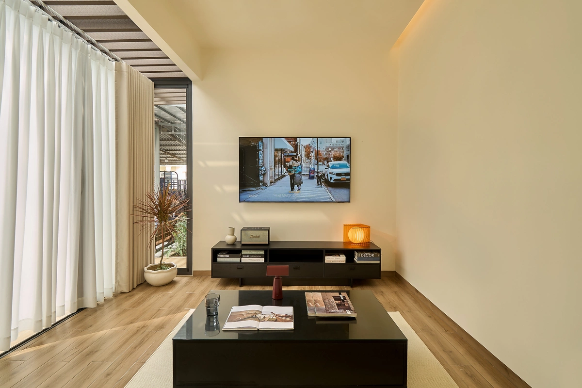 Nhà 50 m2 trong khuôn viên chung của gia đình nhiều thế hệ
