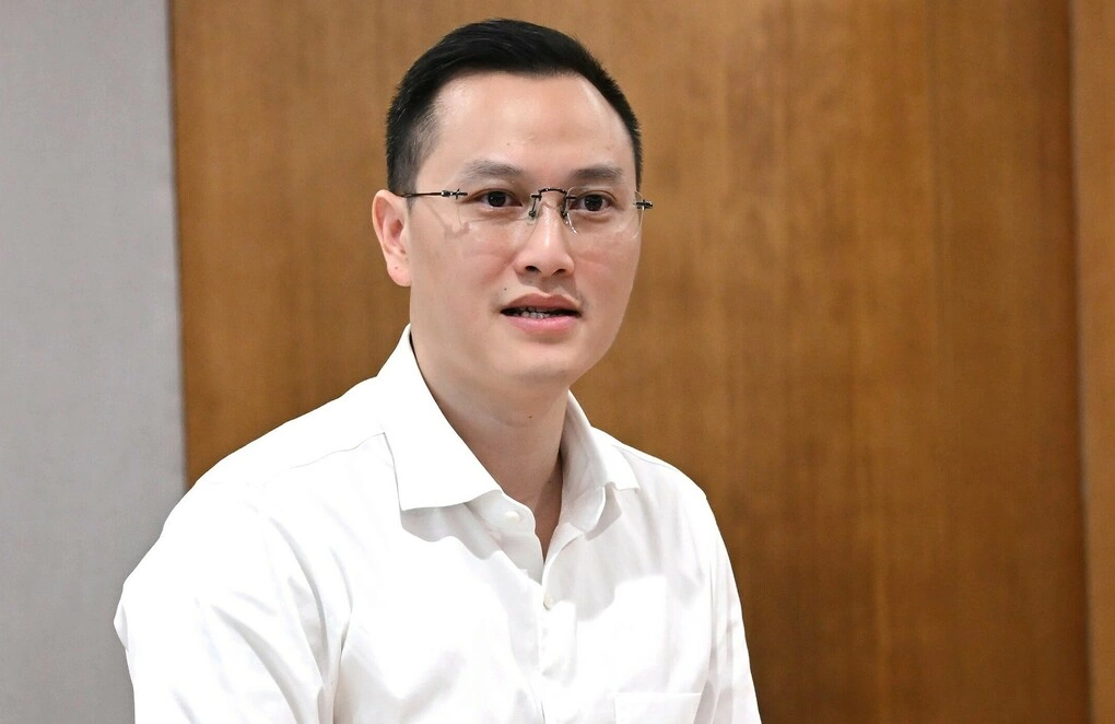 Deputy Director of Telecommunications Nguyen Anh Cuong at the press conference of the Ministry of Science and Technology on the morning of September 30. Photo: Trong Dat
