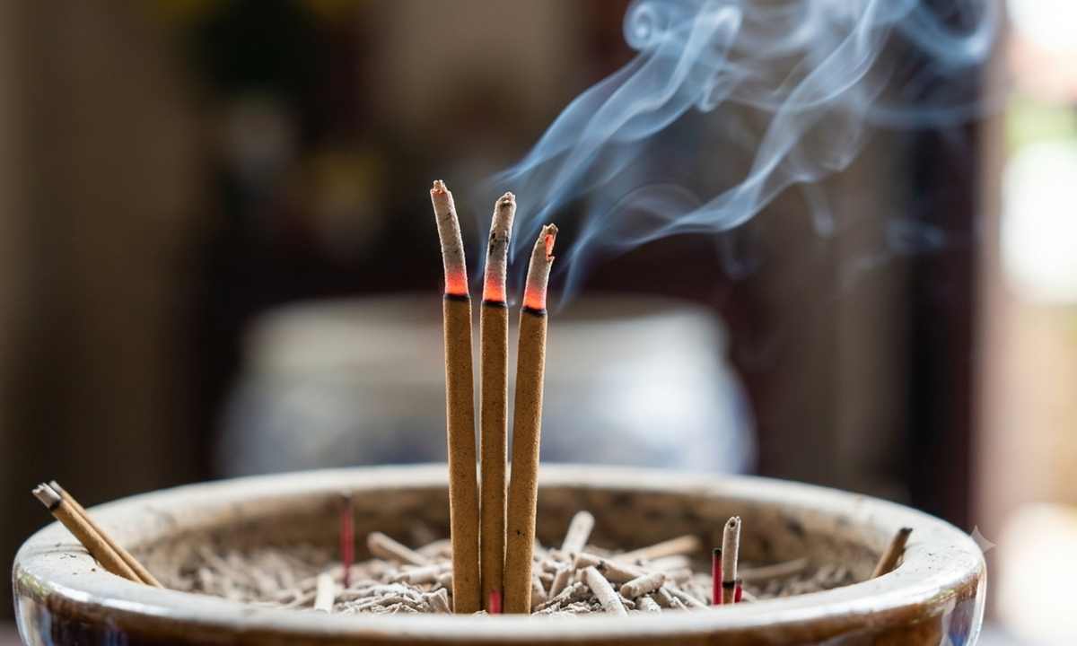 Cây hương đốt thì ngắn, vậy cây gì càng đốt nhiều càng dài?