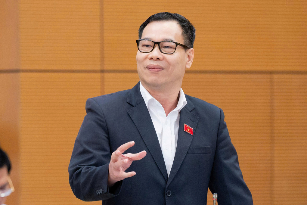 Đại biểu Đỗ Đức Hồng Hà, Phó chủ nhiệm Ủy ban Khoa học, Công nghệ và Môi trường. Ảnh: Hoàng Phong