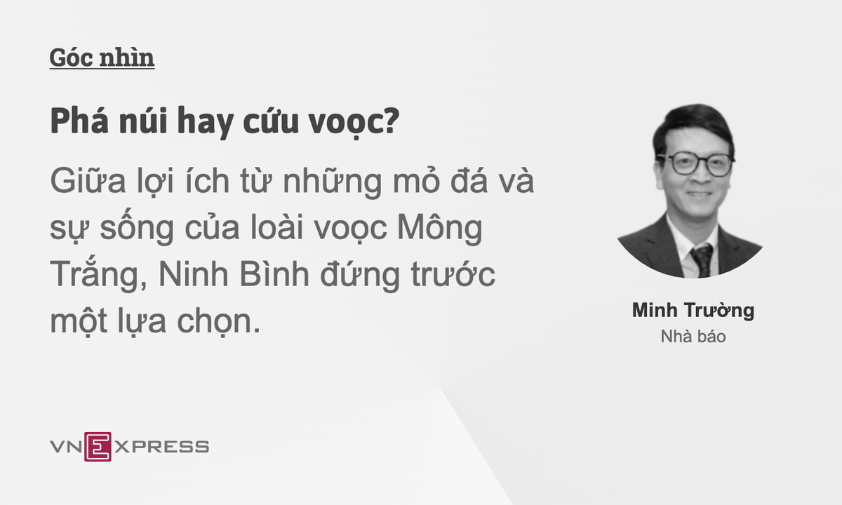 Phá núi hay cứu voọc?